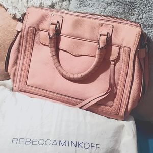 Rebecca Minkoff bree suede handbag